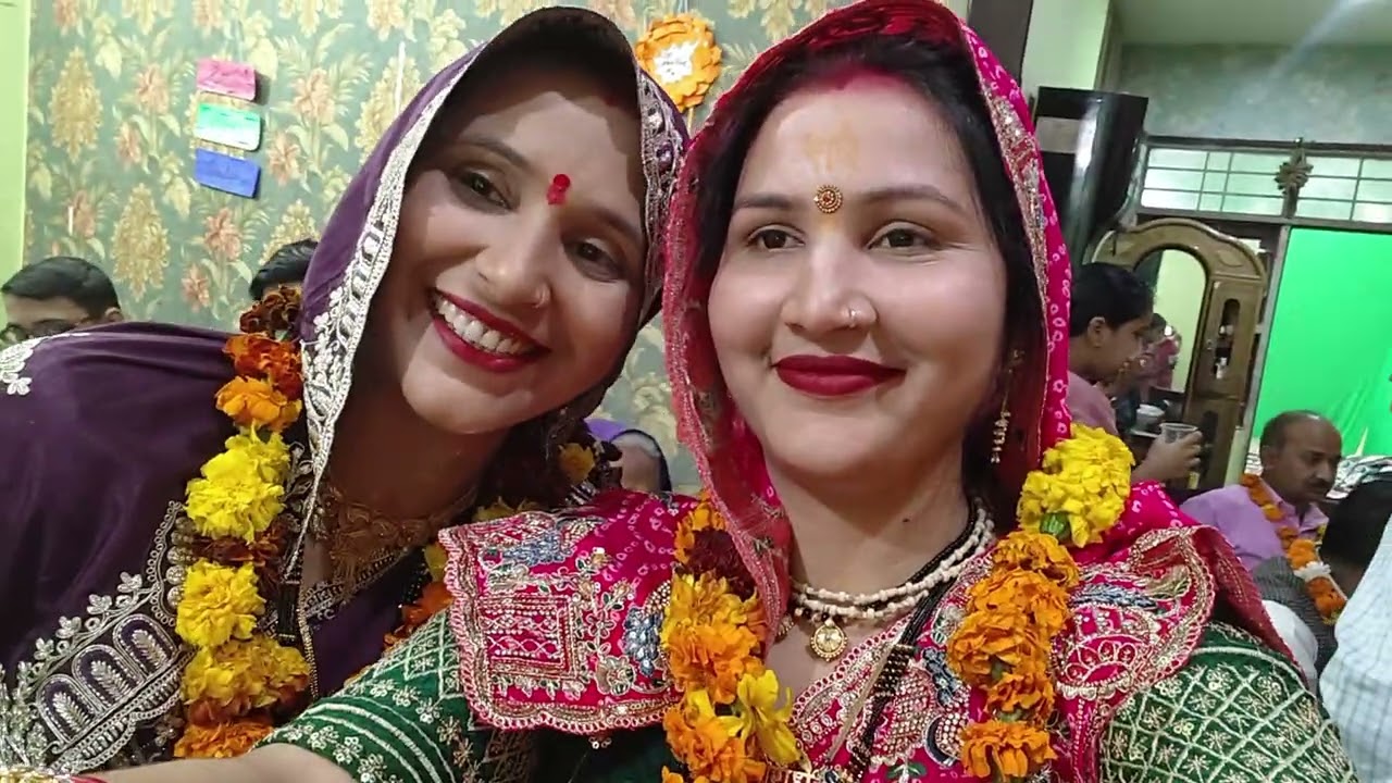रसोई पूजन किया सभी ने मिलकर 