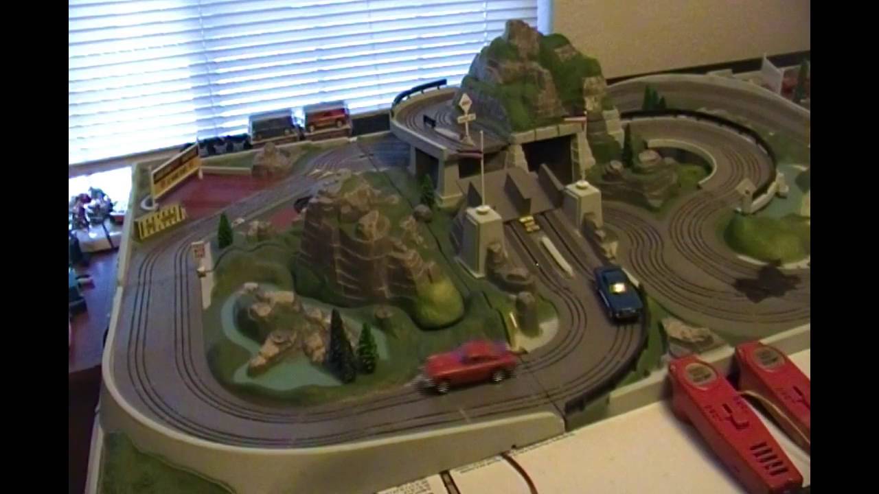 James Bond 007 Slot Car Race Set by Gilbert based on Goldfinger