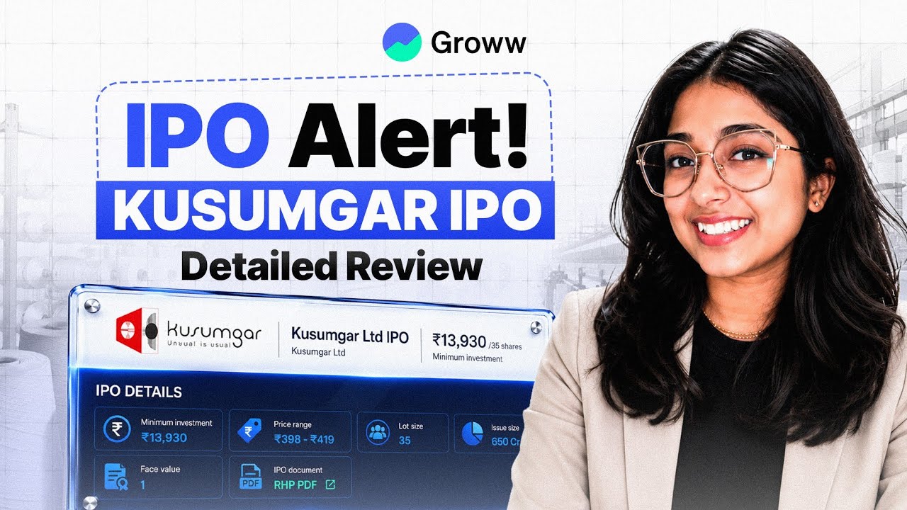 Kusumgar IPO Detailed Analysis | Kusumgar IPO Coming Soon!