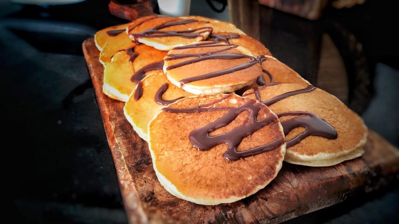 Pancakes aux flocons d'avoine au THERMOMIX / Très moelleux facile et rapide