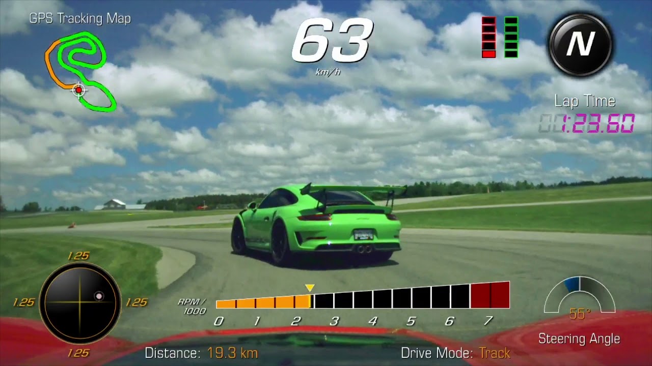 Mosport DDT Battling 911 GT3RS with C7 GS