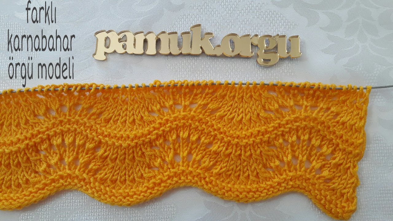 Farklı karnıbahar örgü modeli yapılışı🌹