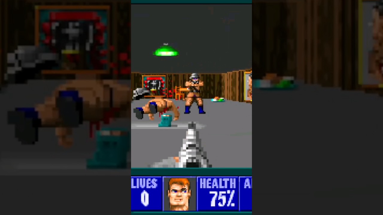 Wolfenstein 3D (PC) 💥 #wolfenstein #dosgames #dosbox #pcgaming #retropcgames #retrogaming