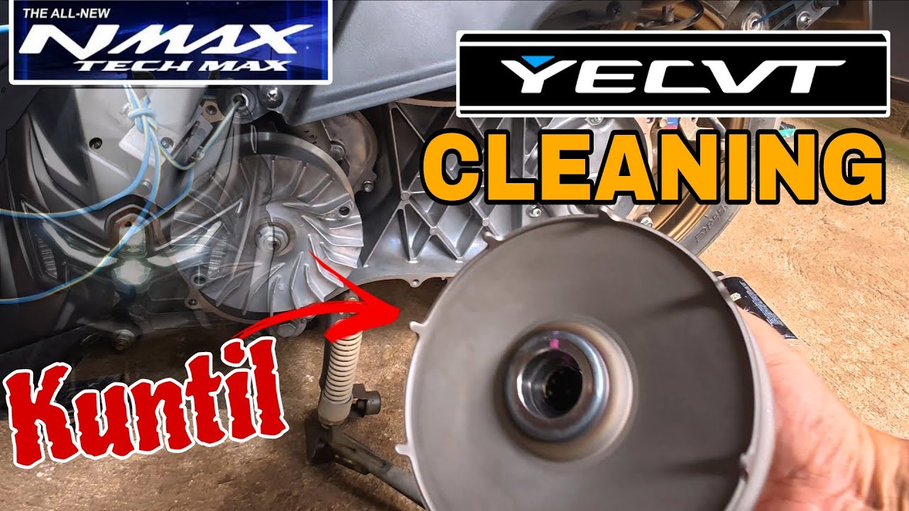 NMAX TechMax YECVT Cleaning Stage 1 | MAINTENANCE | TUTORIAL | Philippines