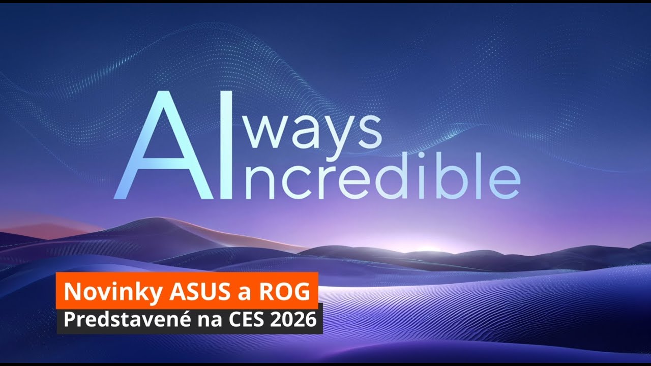 Novinky ASUS a ROG na CES 2026