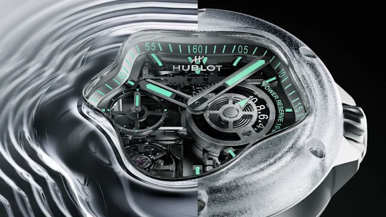 HUBLOT - MP-17 MECA-10 ARSHAM SPLASH TITANIUM SAPPHIRE