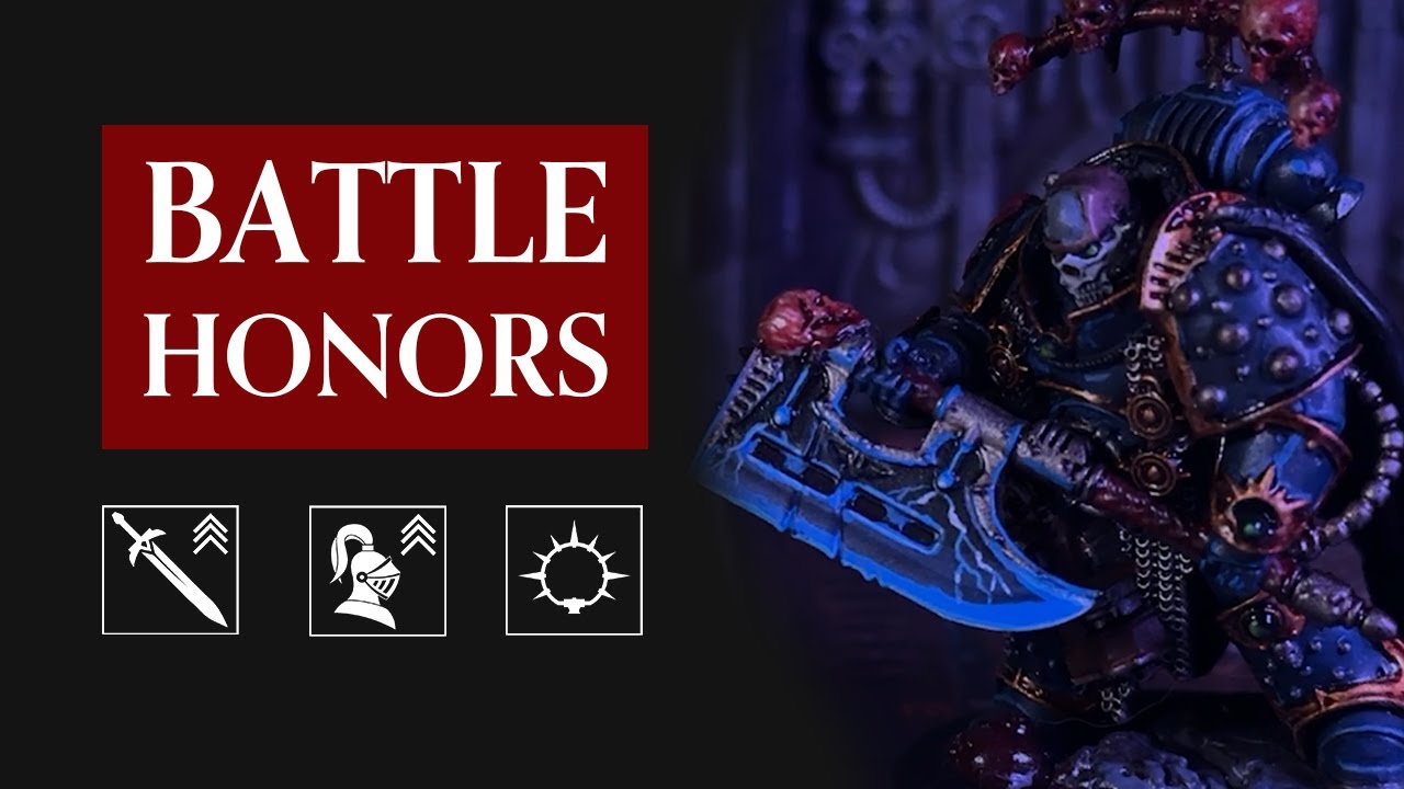 CREATE Your Own Legendary Warhammer 40k Units | Crusade Guide (Battle Honors)