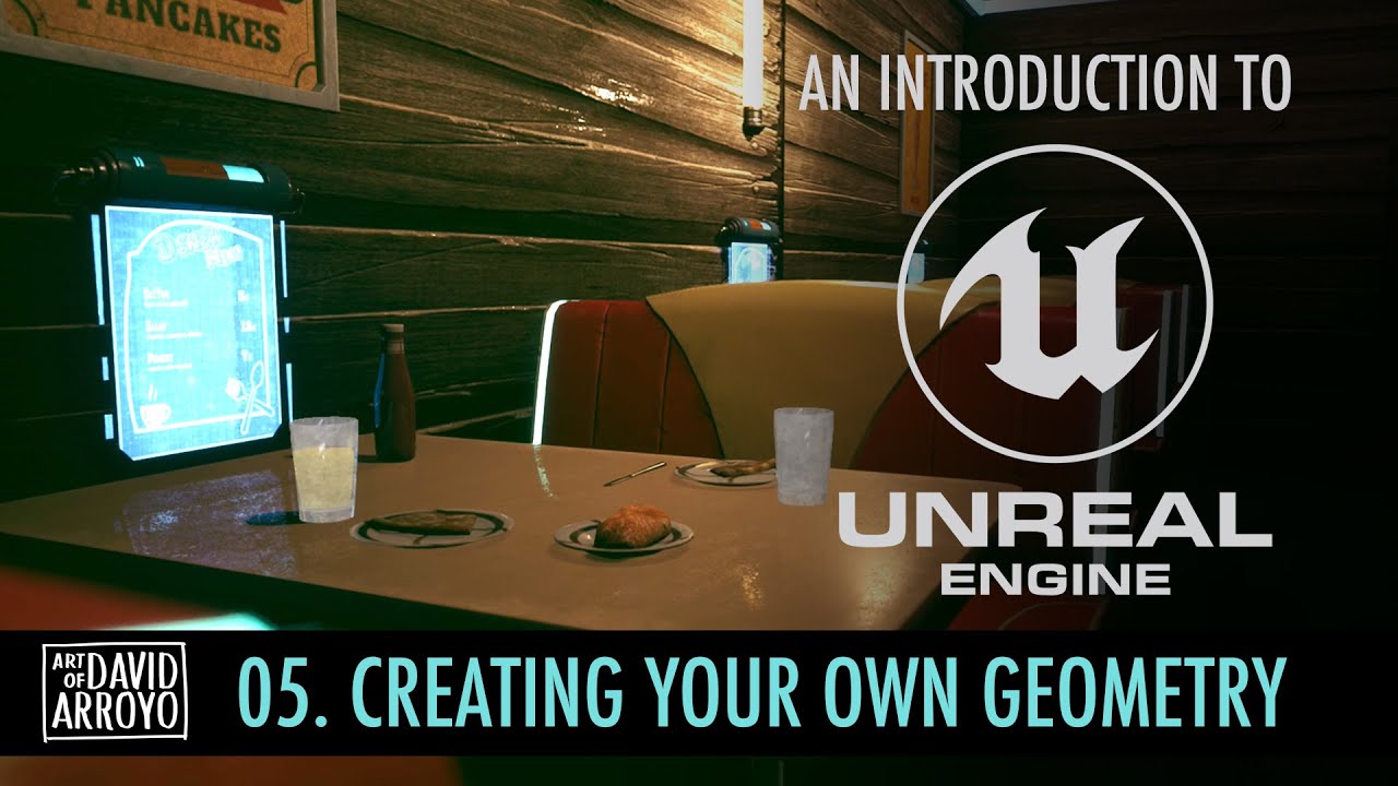 Intro to Unreal Engine - Part 5 - Creating your own Geometry