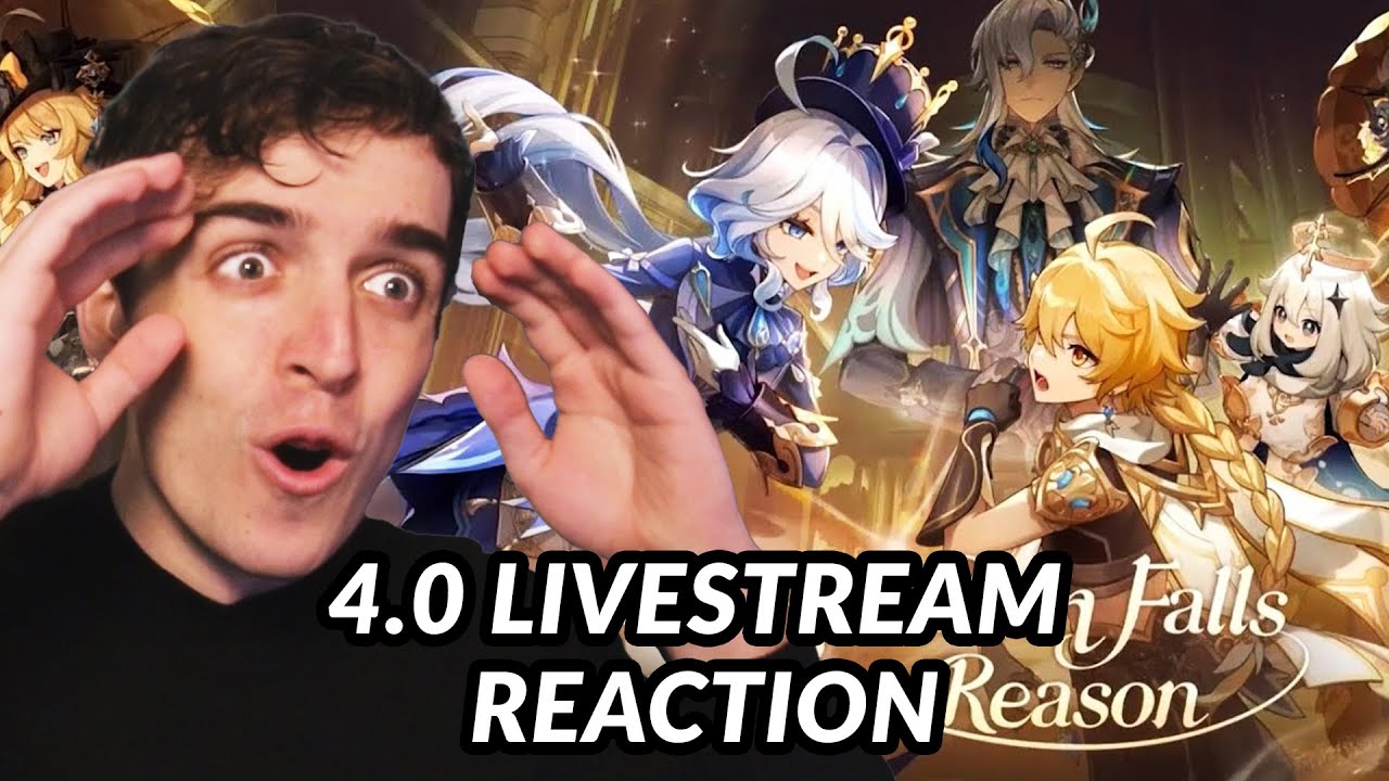 FONTAINE IS FANTASTIC! 4.0 LIVESTREAM REACTION | Genshin Impact