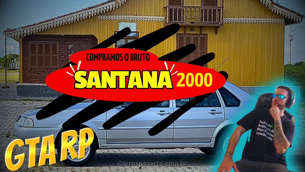 Carros De Baiano - Lancei um SANTANA 2000 o melhor que tateno.