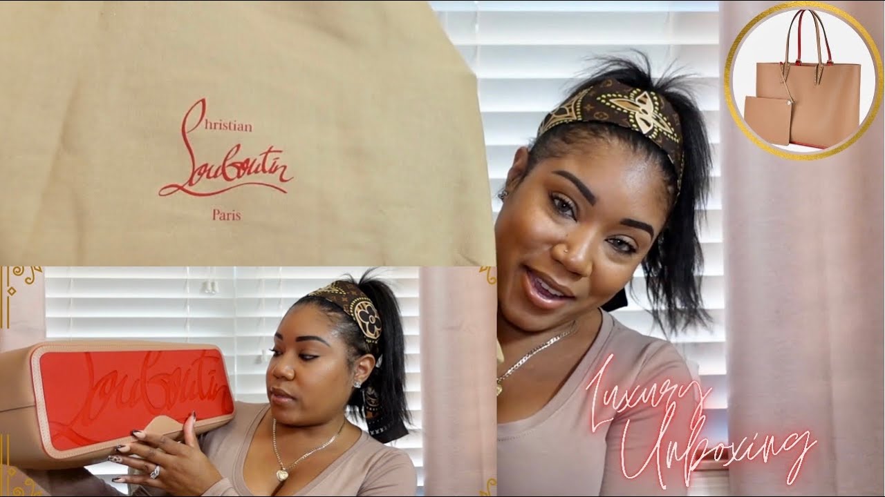 Luxury Unboxing: Christian Louboutin | Cabata Leather Tote ❤️👜 (Nude)