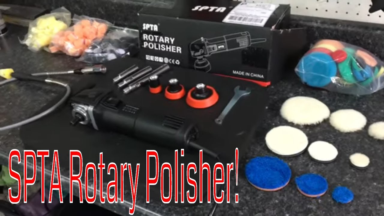 An Economical Polishing Tool With MANY uses!! The SPTA Rotary Polisher! Numerous Attachements!!