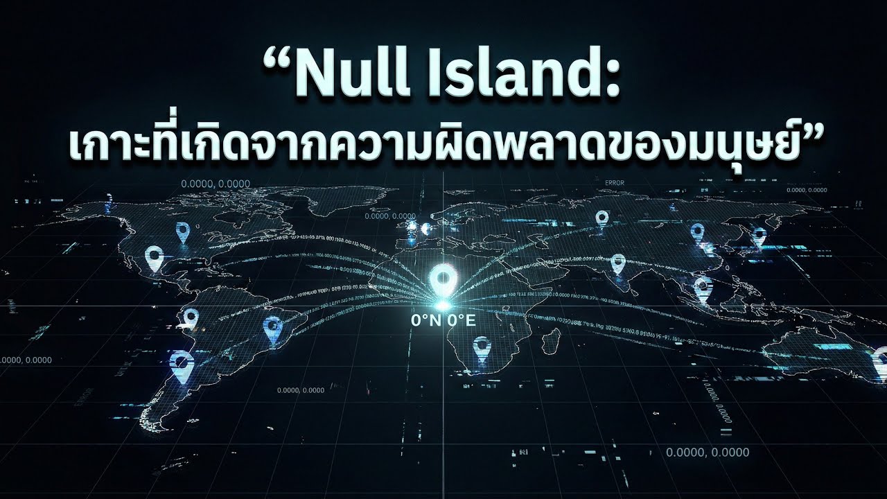 Null Island เกาะที่เกิดจากความผิดพลาดของมนุษย