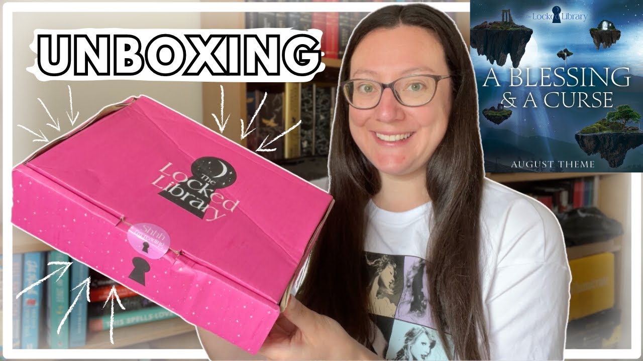 Unboxing The Locked Library August 2024 // A Blessing & a Curse