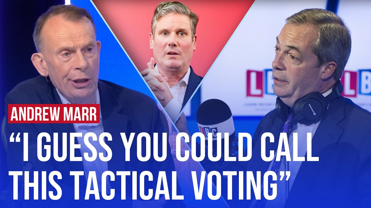 Labour 'give up' against Nigel Farage as candidate is 'sent to the Midlands' | LBC