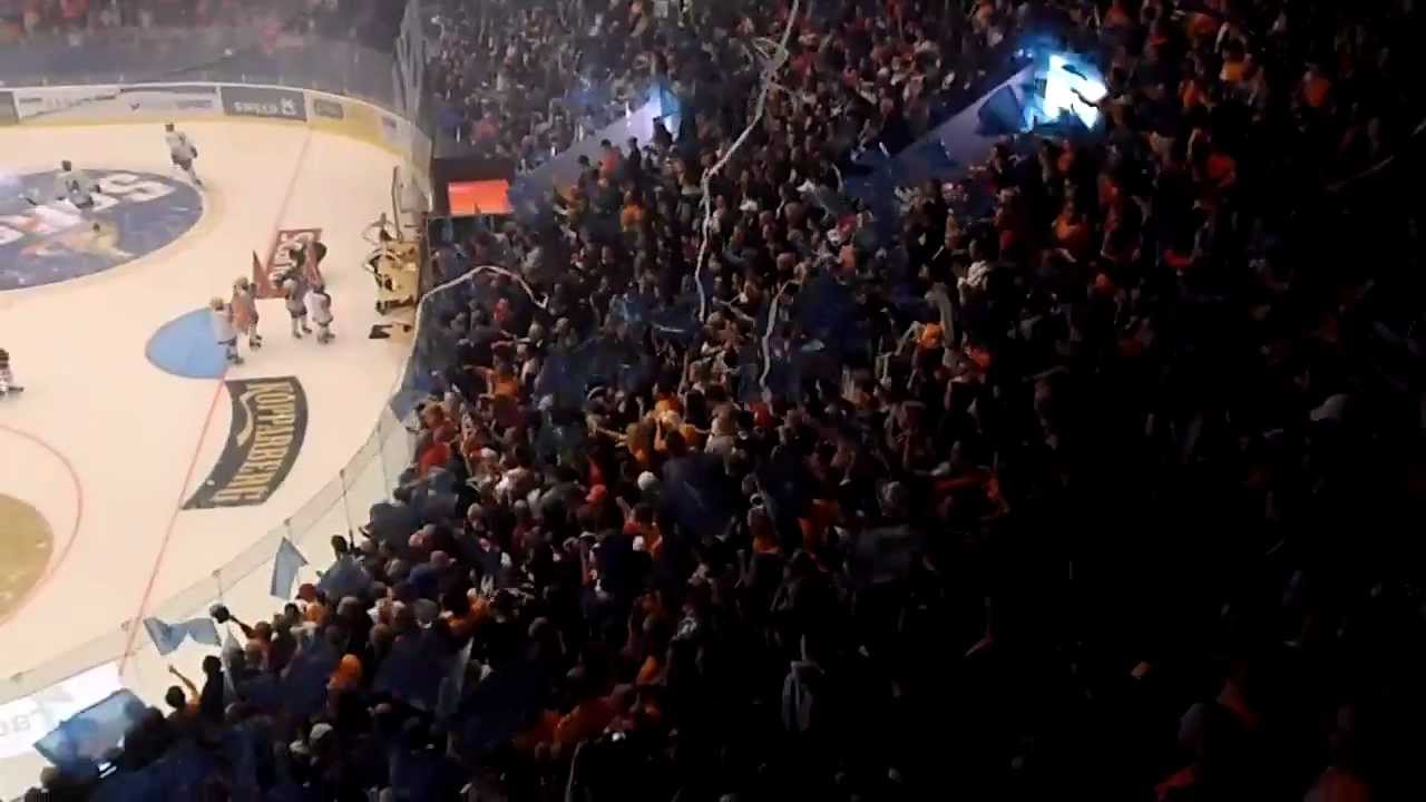 Växjö Lakers första intro i elitserien i nya Vida arena!