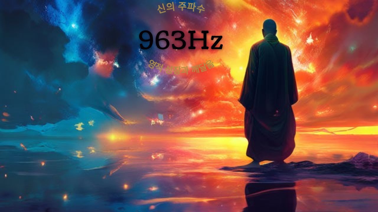 963Hz 신의 주파수, 영적 성장과 깨달음 명상 음악[Divine Frequency-Spiritual Growth and Enlightenment Meditation Music]
