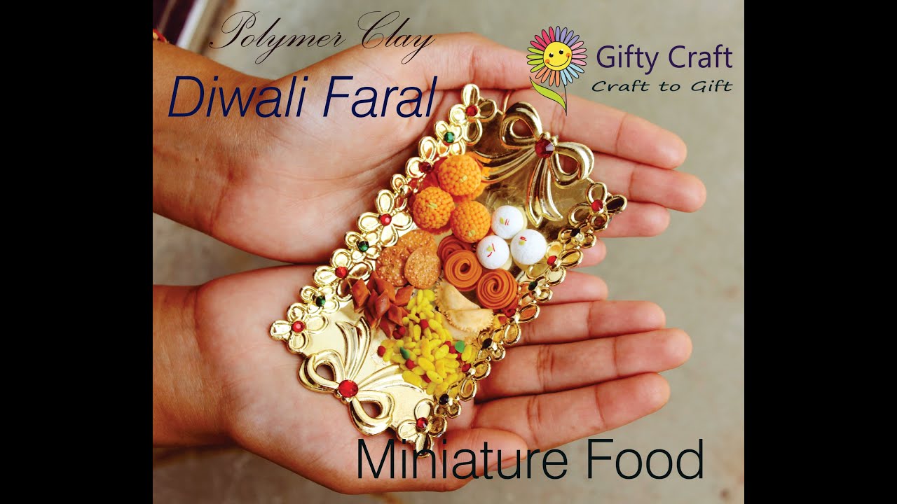 दिवाळी फराळ | Diwali Faral Miniature Sweets | Diwali Sweets | Miniature Food | Polymer Clay Tutorial