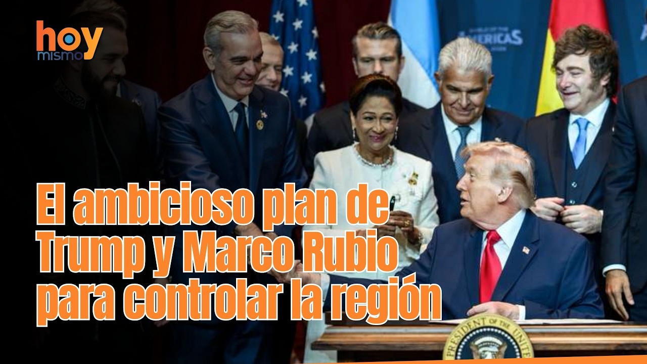 Escudo de las Américas: El ambicioso plan de Trump y Marco Rubio para controlar la región