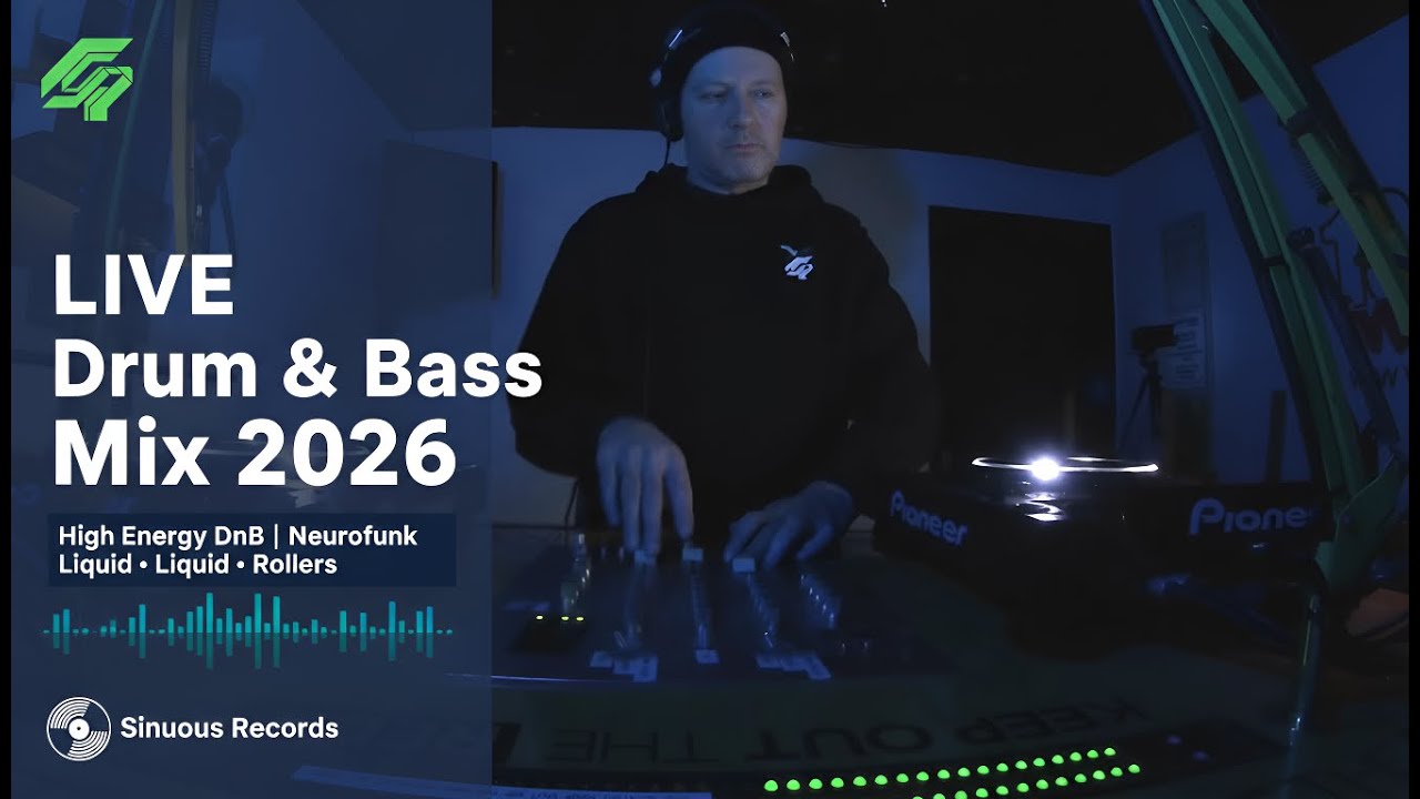 LIVE Drum & Bass Mix 2026 🔥 High Energy DnB | Neurofunk &bull; Liquid &bull; Rollers