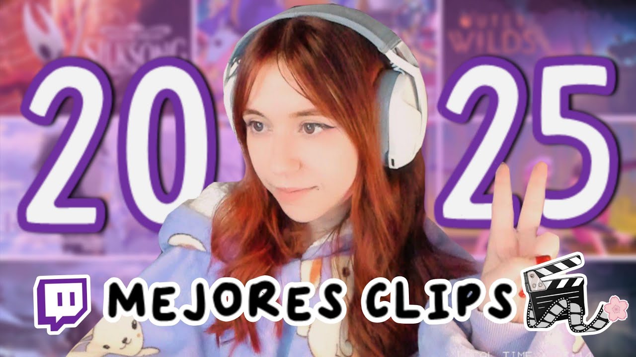 MEJORES CLIPS DEL AÑO 2025 🎞️ - Mejores momentos en Twitch, mi Rewind 💜