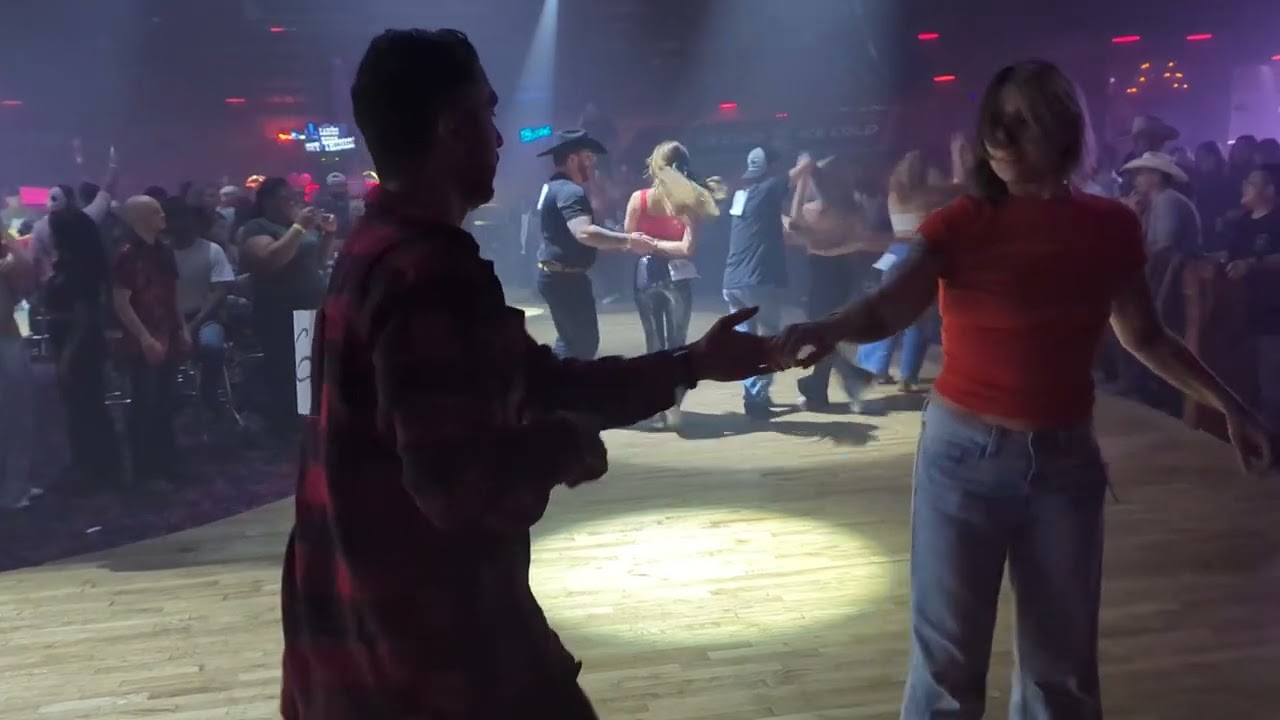 Cowboys Red River Jack & Jill dance contest finals song #2 12/17/25