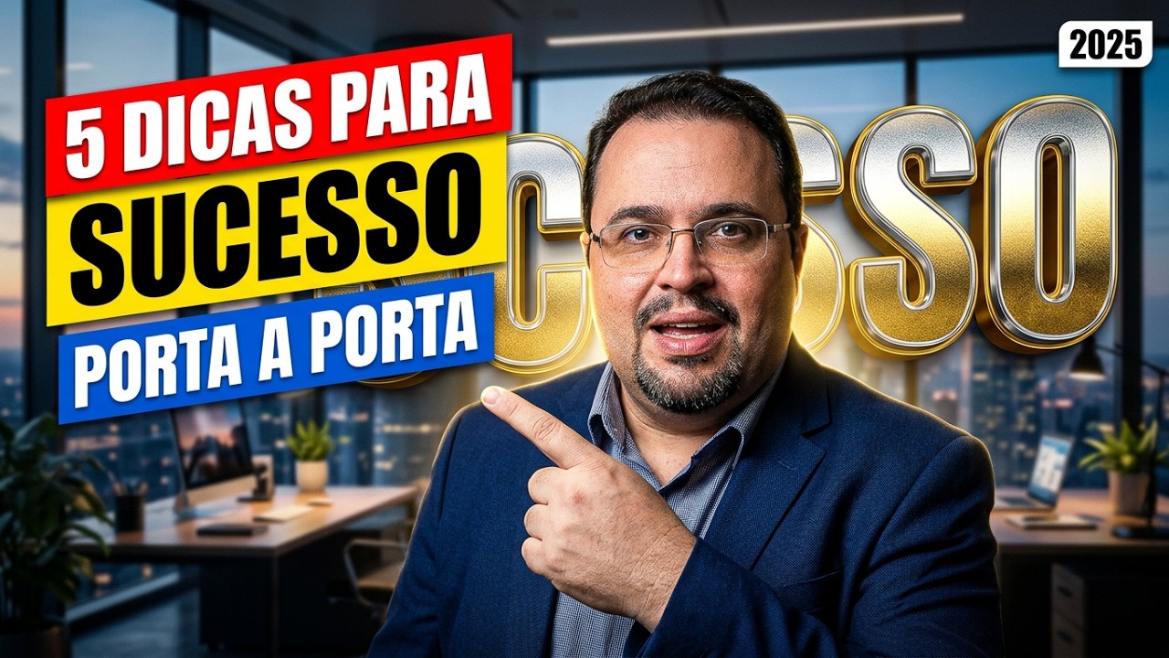 Top 5 Dicas para Venda Porta a Porta com SUCESSO! - Jociandre Barbosa