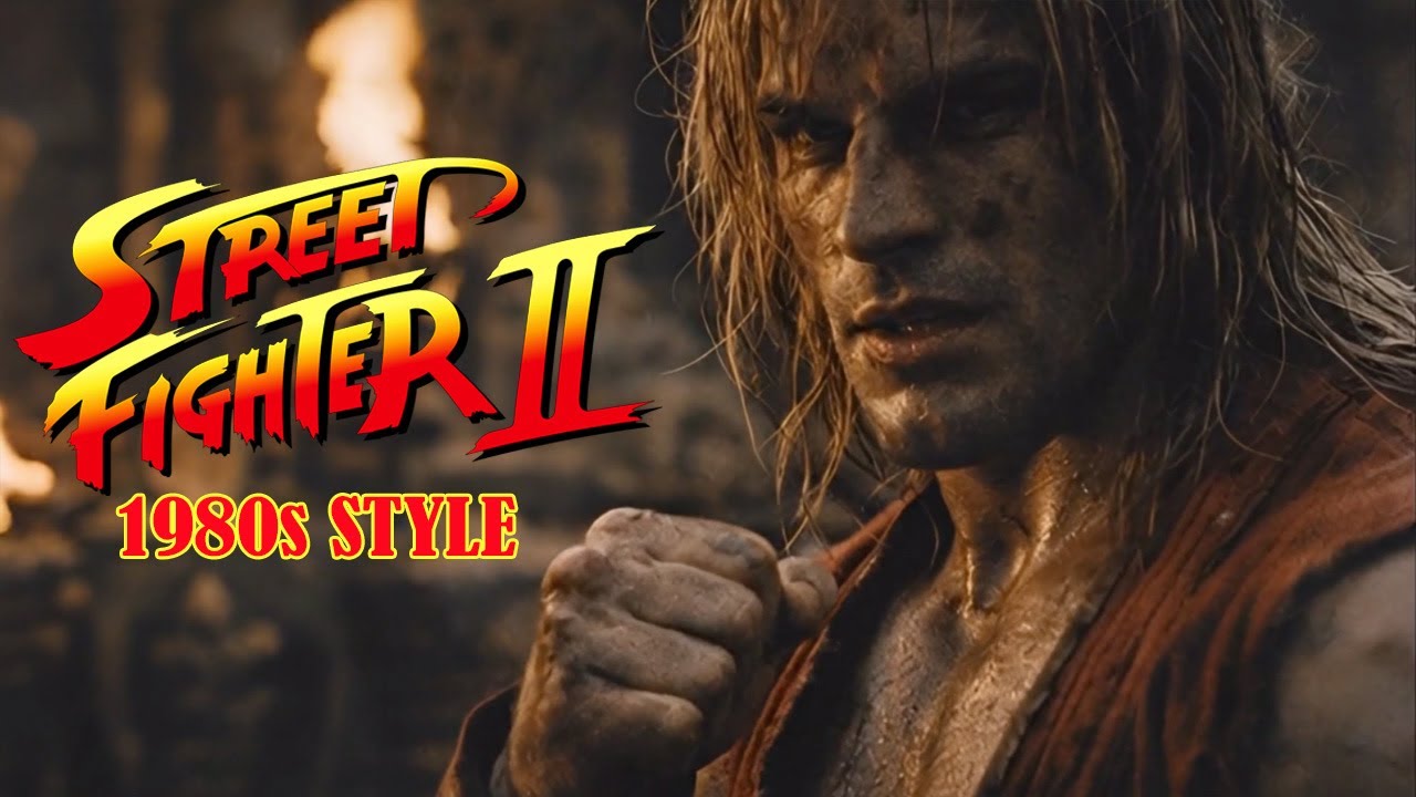 Street Fighter 2 as an 80s Movie — Trailer (AI Concept)