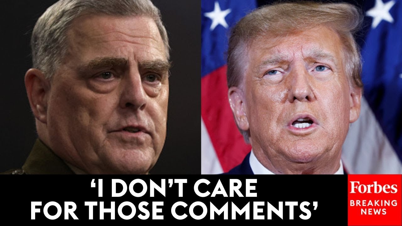 Dem Lawmaker Asks Former General Mark Milley About &lsquo;Dangerous&rsquo; Comments Made About Him By Trump