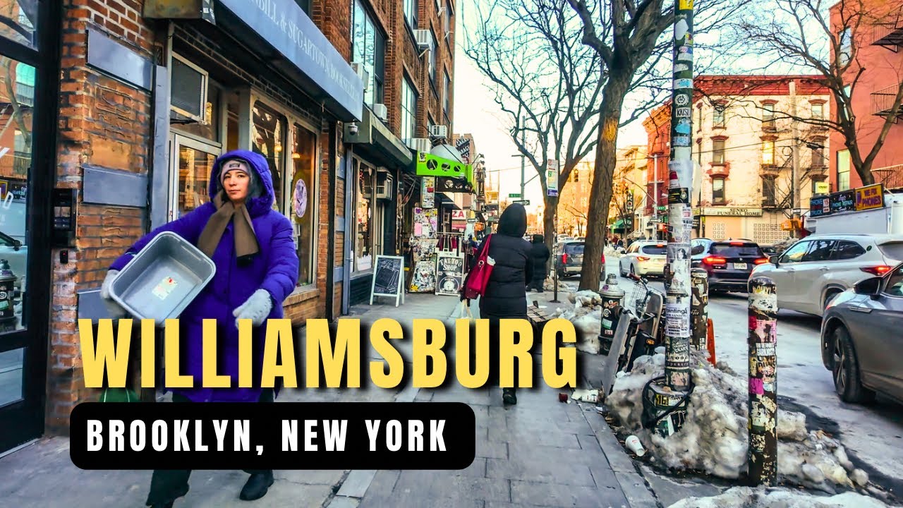 Williamsburg, Brooklyn Walking Tour | Winter Afternoon in New York’s Favorite Neighborhood 