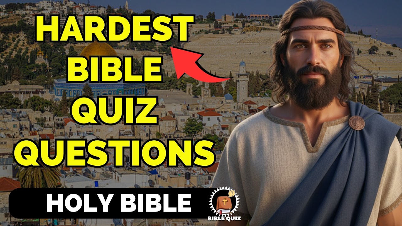 15 Bible Questions About Holy Bible – Bible Knowledge Test