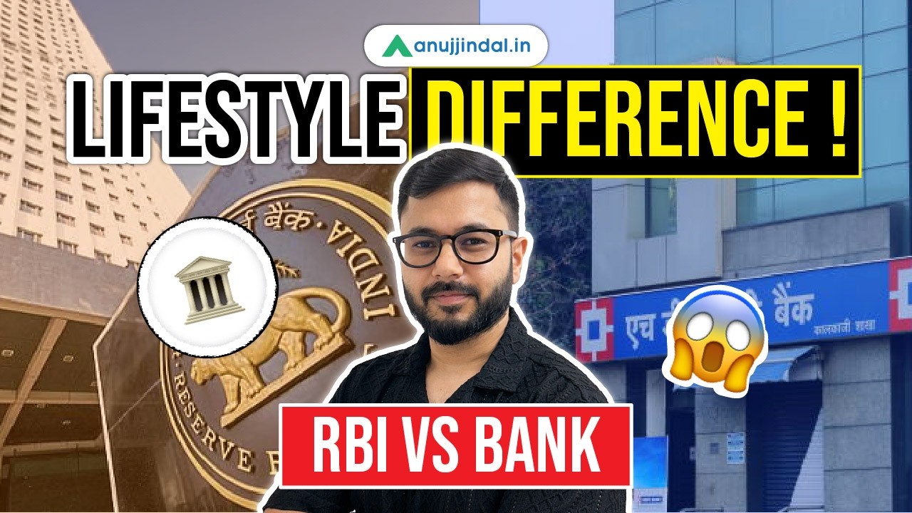 RBI vs Bank Job: Lifestyle Difference Explained | Work-Life Balance & Reality | Anuj Jindal