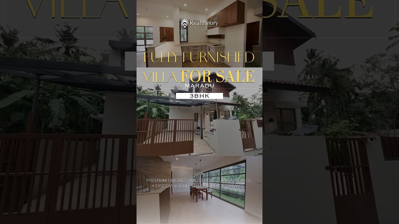 🏡 Villa for Sale near Abad Nucleus Mall, Kochi
