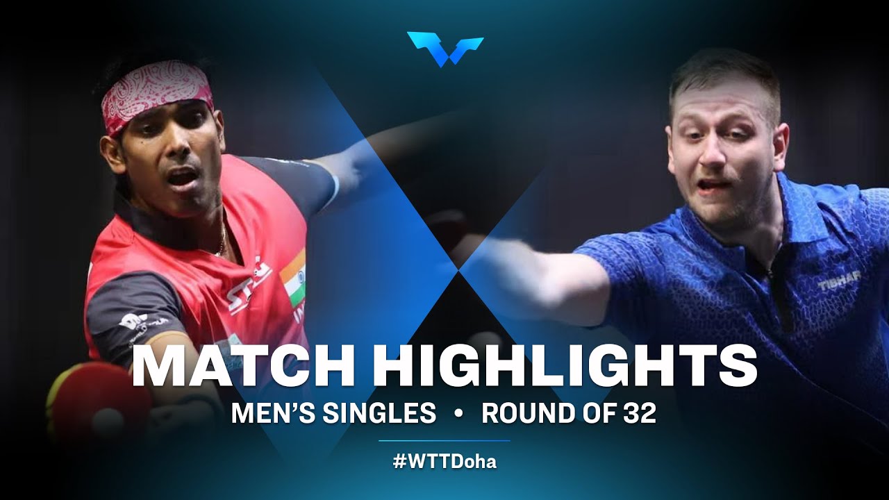 Achanta Sharath Kamal vs Pavel Sirucek | WTT Contender Doha 2021 | Men's Singles | R32 Highlights