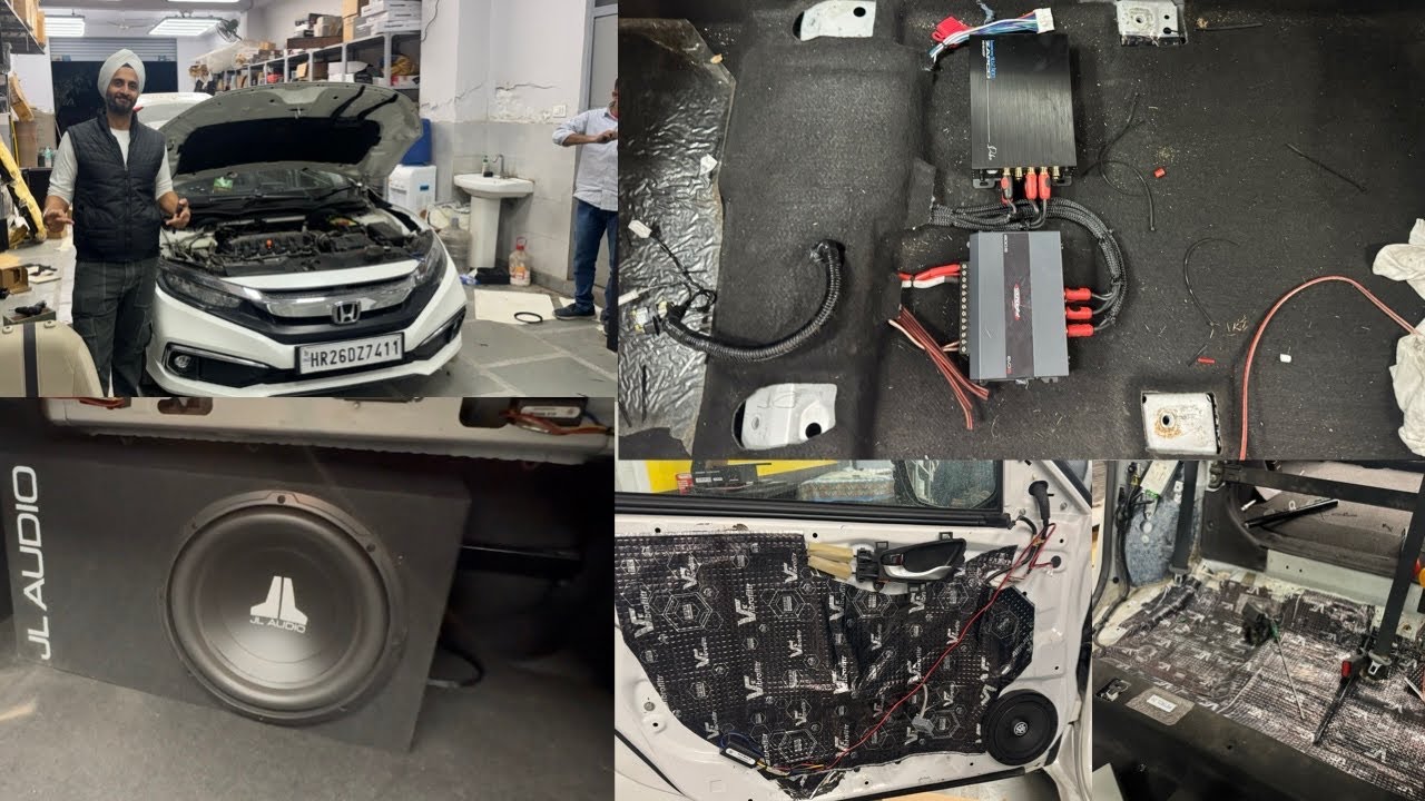 New Honda Civic Audio Upgrade | Best Place For Car Audio Upgrade | Car Audio Upgrade | Motor Concept