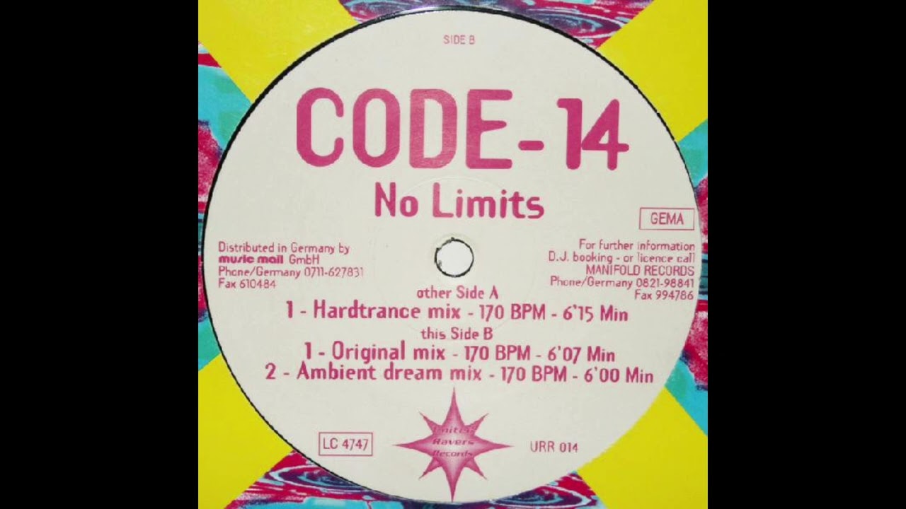 Code-14 - No Limits (Original Mix) (1995)