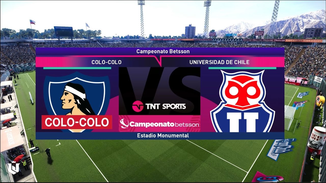 Colo Colo vs Universidad de Chile ● Campeonato betsson 2023 ● Pes 2021