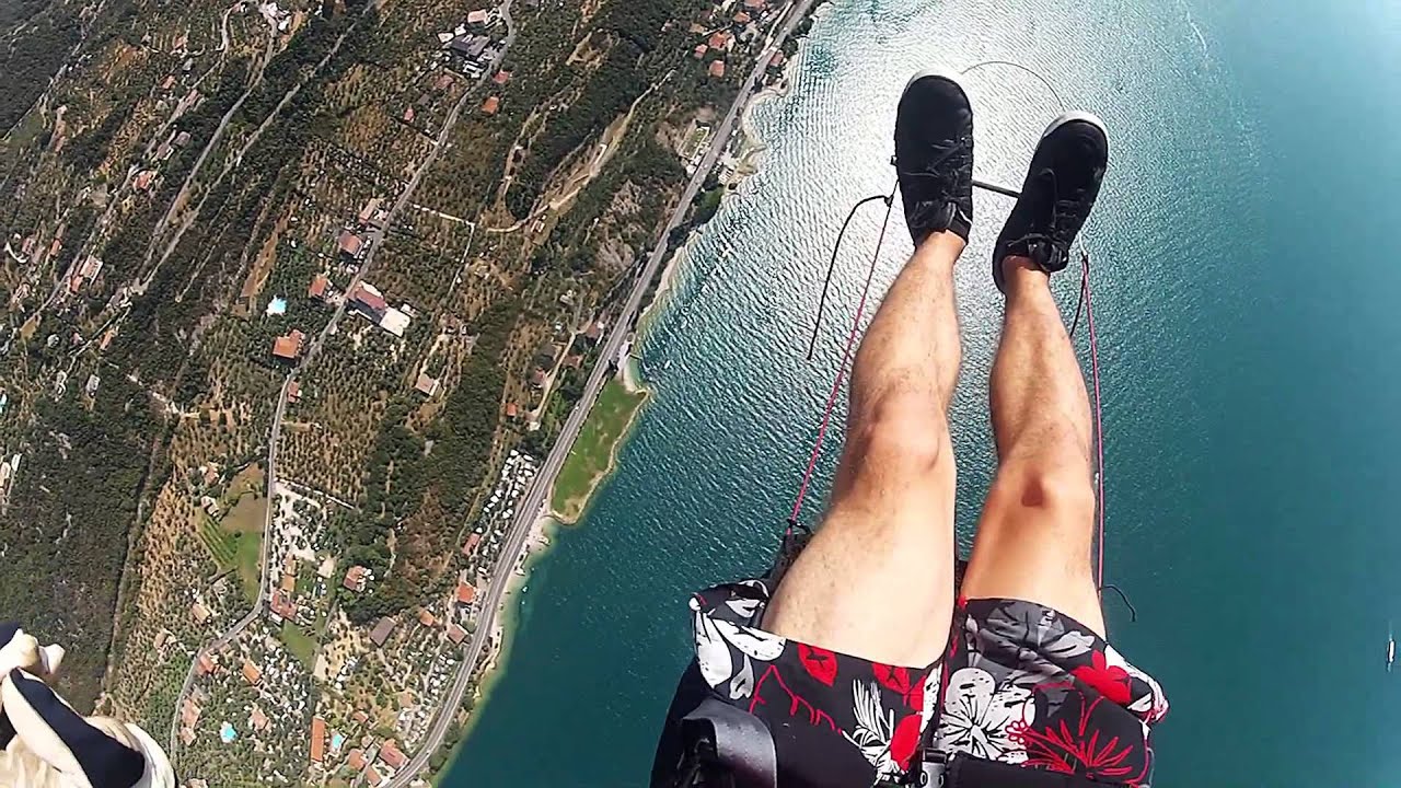 GoPro Paragliding Monte Baldo - Lago di Garda