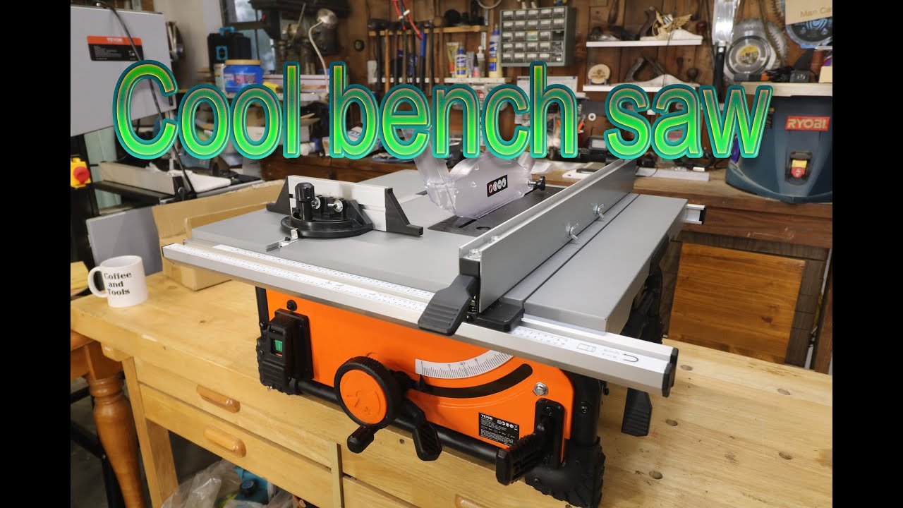 Low priced, Bench top table saw from Vevor. Reviewed by Coffee and tools ep 346