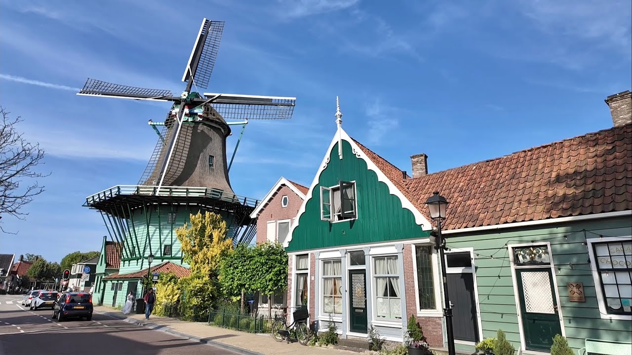 A Wonderful Day In Zaanse Schans Windmill Village - Dutch Life / Wooden Shoe Making & Holland Cheese