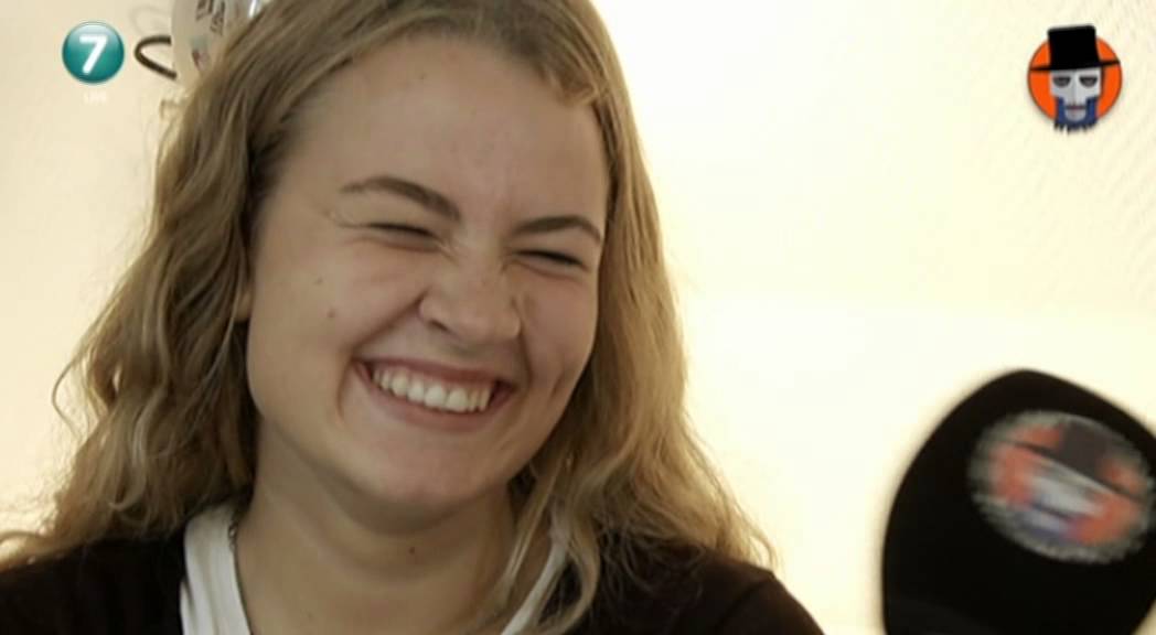 Vild med fans: Anna er bindegal med Christopher