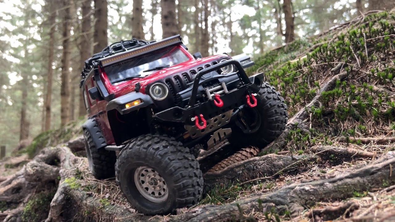 Amewi Crosstrail Servo auf Achse Test