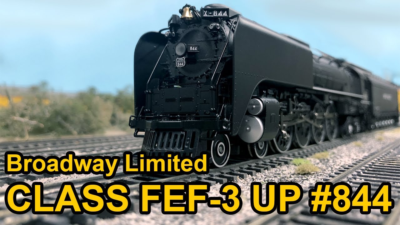Review: Broadway Limited Class FEF-3 UP# 844 [HO SCALE]