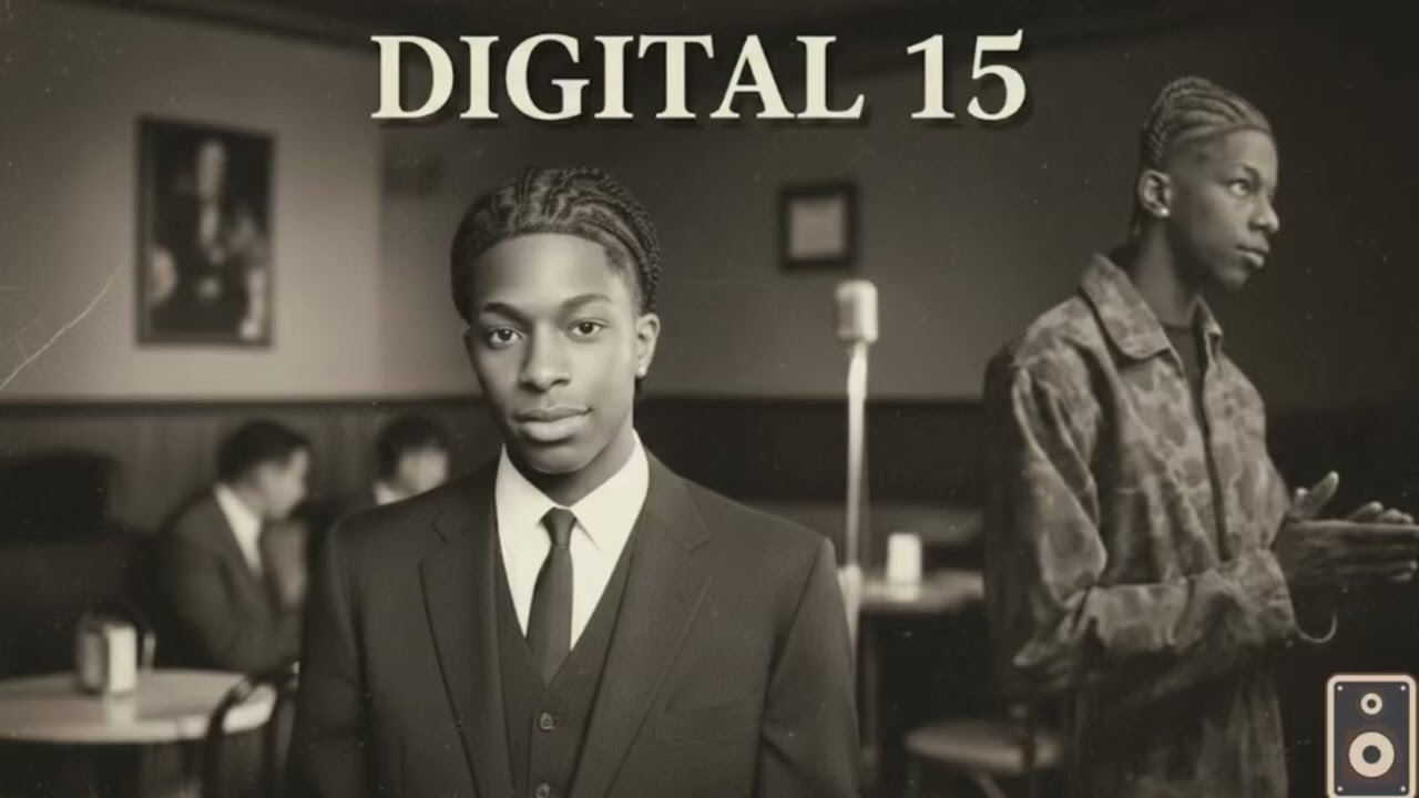 Yk It&rsquo;s Junaa- Digital 15 📟 (Besito Pa' La Mala) | Visualizer | (1950s Soul Cover)