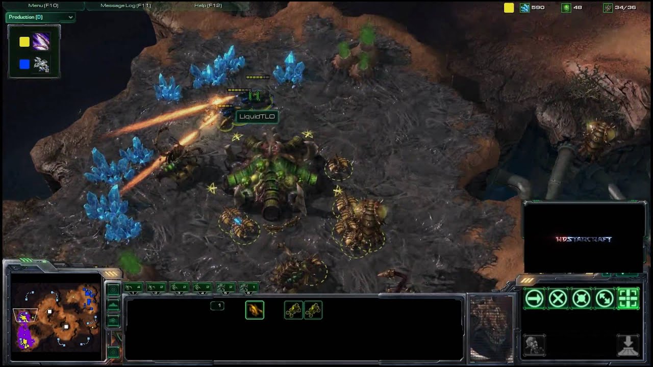 HD Starcraft 2 TheLittleOne v Sen g7