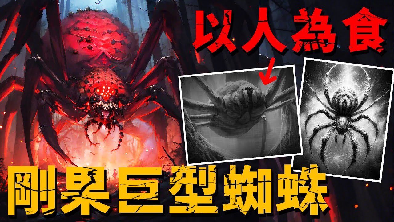 顛覆認知！多國士兵多次目擊到「巨型蜘蛛」，稱其以人為食？剛果叢林深處的詭異存在！【動物|未知生物|蜘蛛】