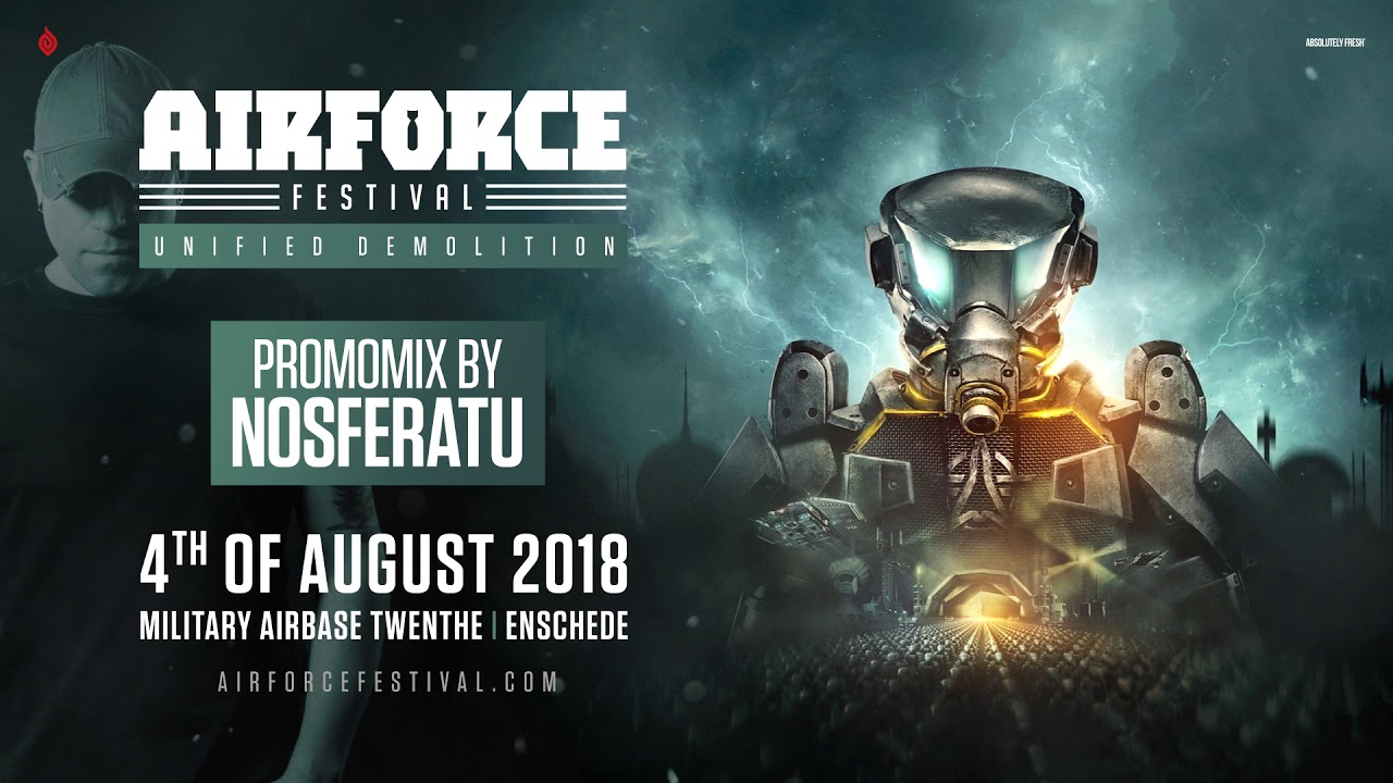AIRFORCE Festival 2018 | Warm-up mix by Nosferatu