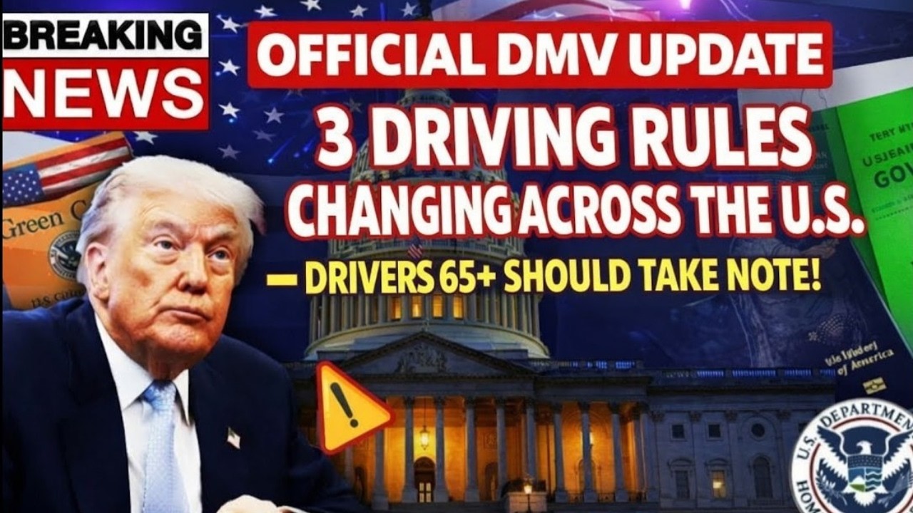 Official DMV Update  3 Driving Rules Changing Across the U S  &mdash; Drivers 65+ Should Take Note!