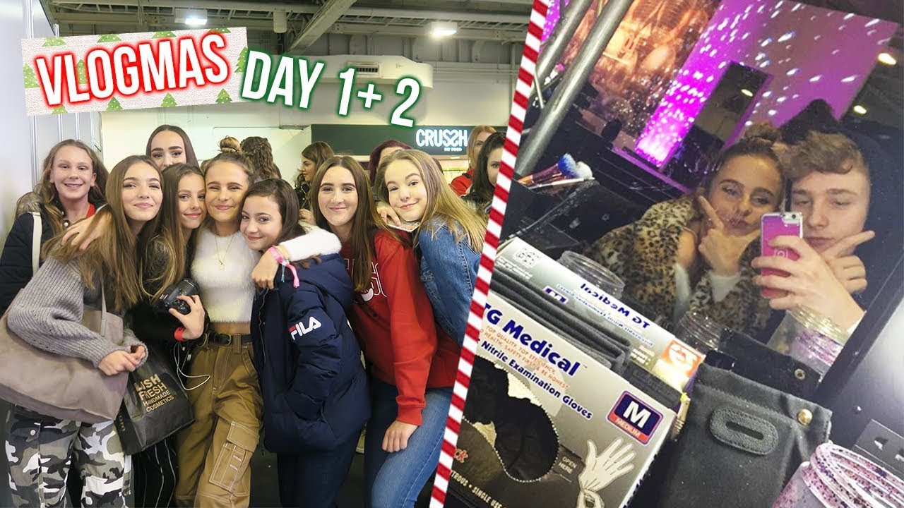 BEAUTYCON LONDON 2017 & SURPRISING MY FRIEND FOR HER BIRTHDAY! VLOGMAS DAY 1 & 2