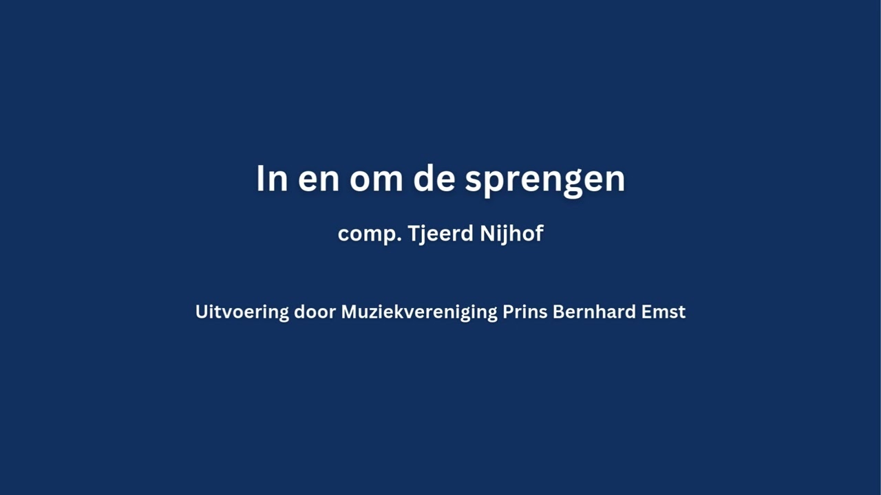 In en om de sprengen